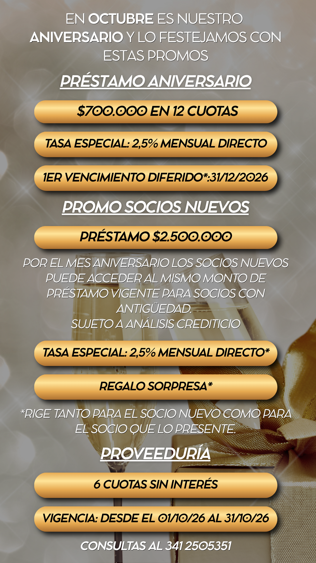 PROMOS ANIVERSARIO